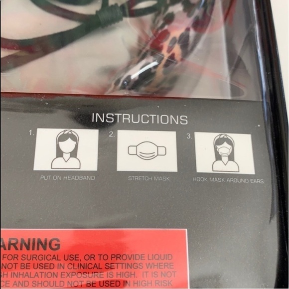 French Connection Face Mask Set - Picture 9 of 9